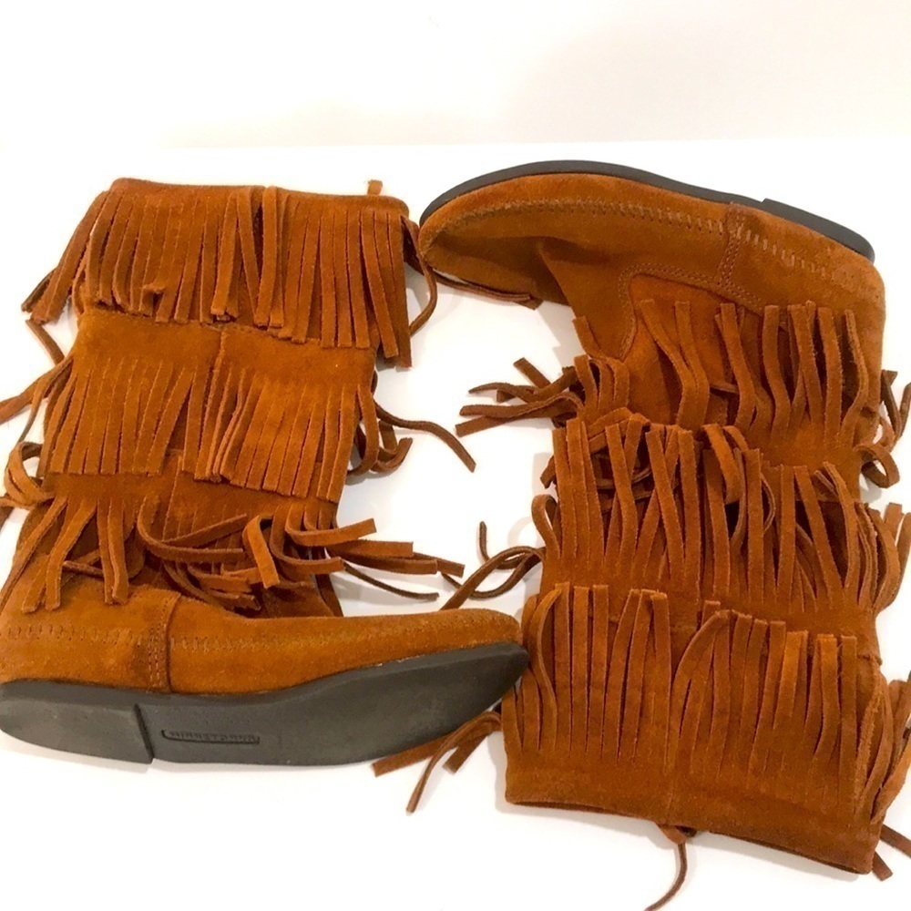 Minnetonka boots mokasine Sz 6